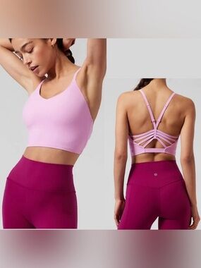 Athleta ELATION STRAPPY CROP Sports Bra
D-DD XL Pink